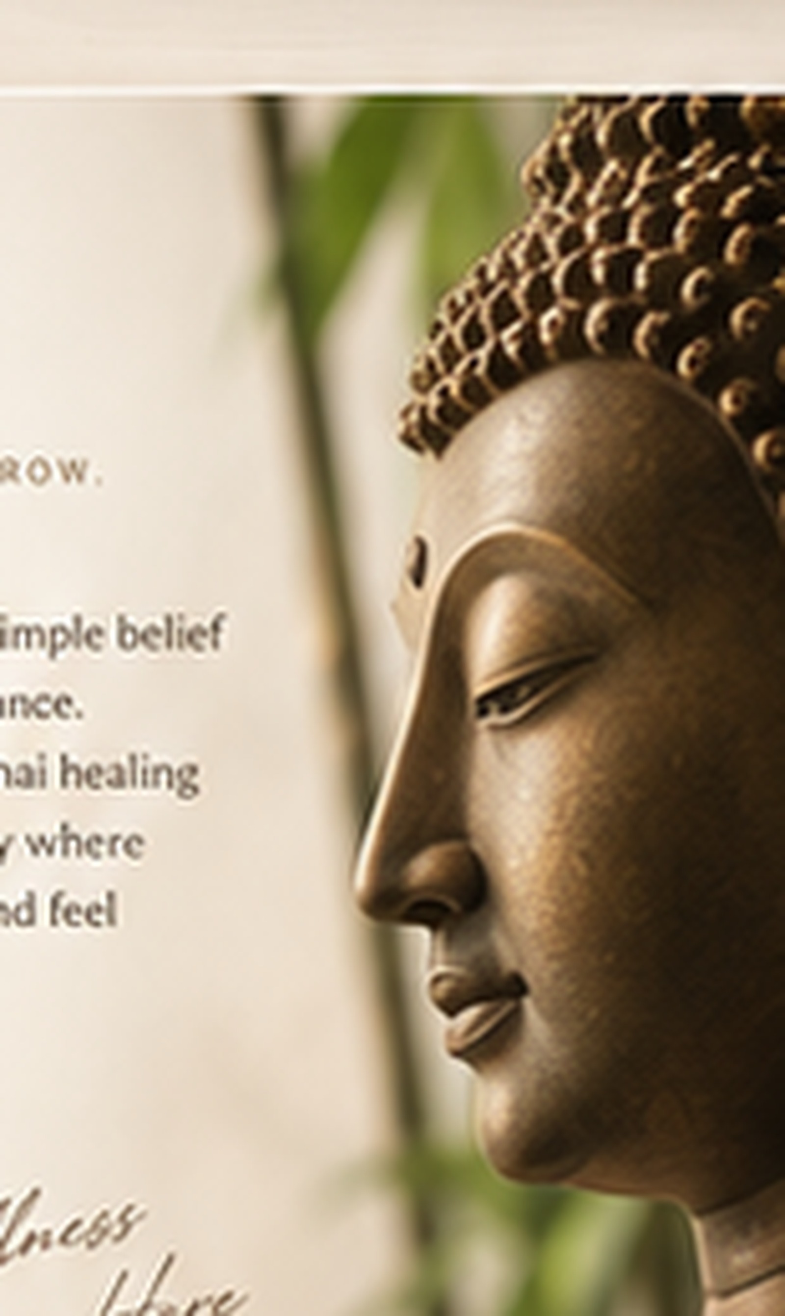 Thai wellness detail